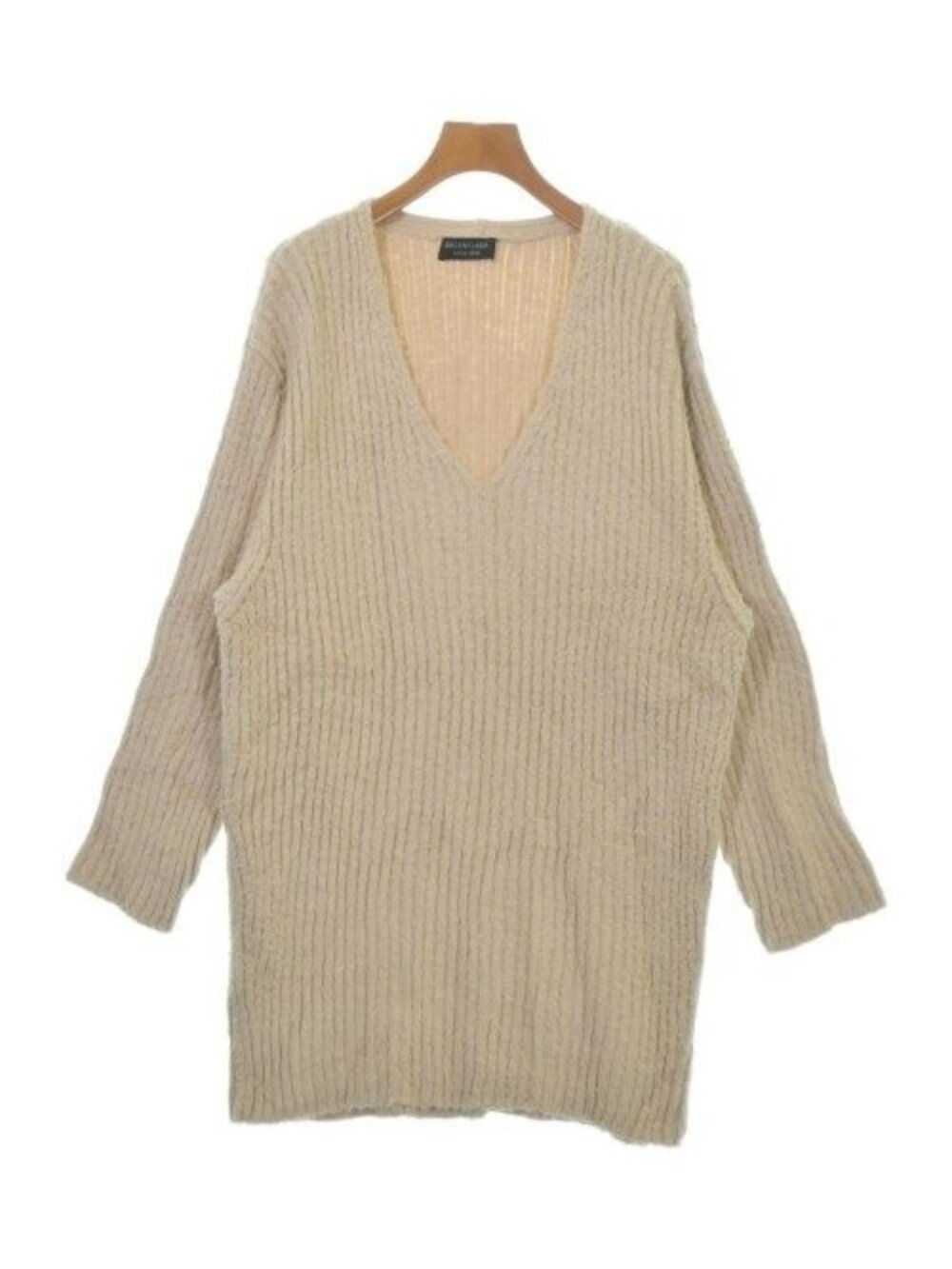 Balenciaga Knit Sweater Beige